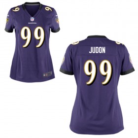 Women's Baltimore Ravens Nike Purple Game Jersey JUDON#99