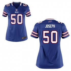 Women's Buffalo Bills Nike Royal Blue Game Jersey JOSEPH#50