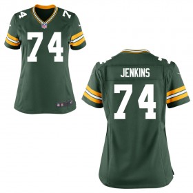 Women's Green Bay Packers Nike Green Game Jersey JENKINS#74