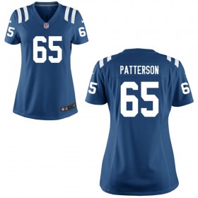 Women's Indianapolis Colts Nike Royal Game Jersey PATTERSON#65