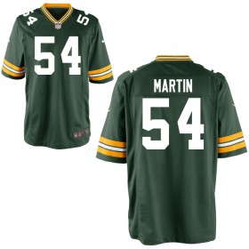 Youth Green Bay Packers Nike Green Game Jersey MARTIN#54