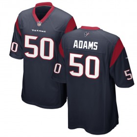 Youth Houston Texans Nike Navy Game Jersey ADAMS#50