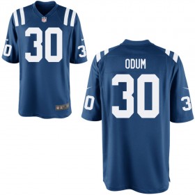 Youth Indianapolis Colts Nike Royal Game Jersey ODUM#30
