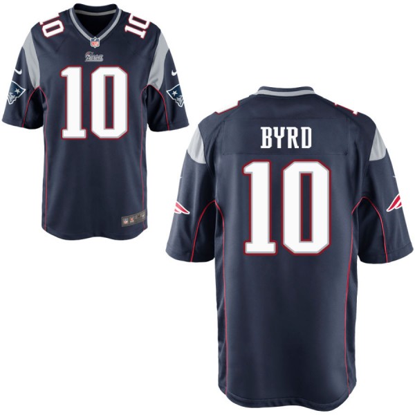 Nike Youth New England Patriots Team Color Game Jersey BYRD#10