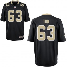 Youth New Orleans Saints Nike Black Game Jersey TOM#63