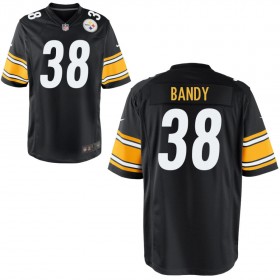 Youth Pittsburgh Steelers Nike Black Game Jersey BANDY#38