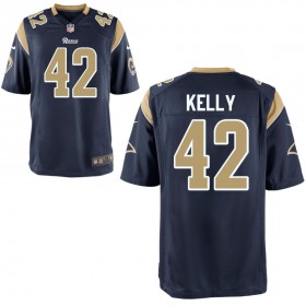 Youth Los Angeles Rams Nike Navy Game Jersey KELLY#42