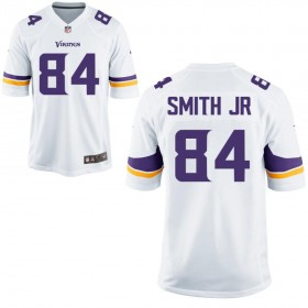 Nike Men's Minnesota Vikings White Game Jersey SMITH JR#84