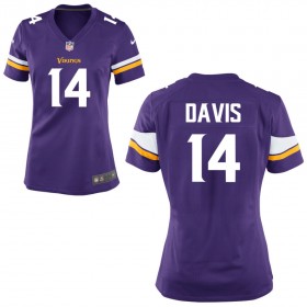 Women's Minnesota Vikings Nike Purple Game Jersey DAVIS#14
