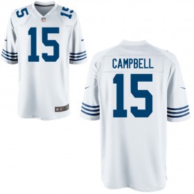 Men's Indianapolis Colts Nike Royal Throwback Game Jersey CAMPBELL#15