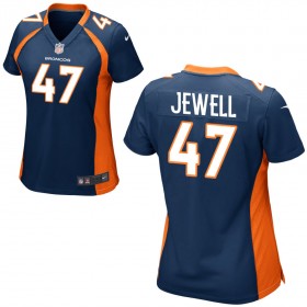 Women's Denver Broncos Nike Navy Blue Game Jersey JEWELL#47