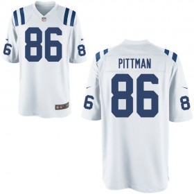 Youth Indianapolis Colts Nike White Game Jersey PITTMAN#86