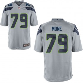 Seattle Seahawks Nike Alternate Game Jersey - Gray MONE#79