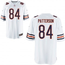 Nike Men's Chicago Bears Game White Jersey PATTERSON#84