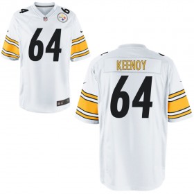 Nike Men's Pittsburgh Steelers Game White Jersey KEENOY#64